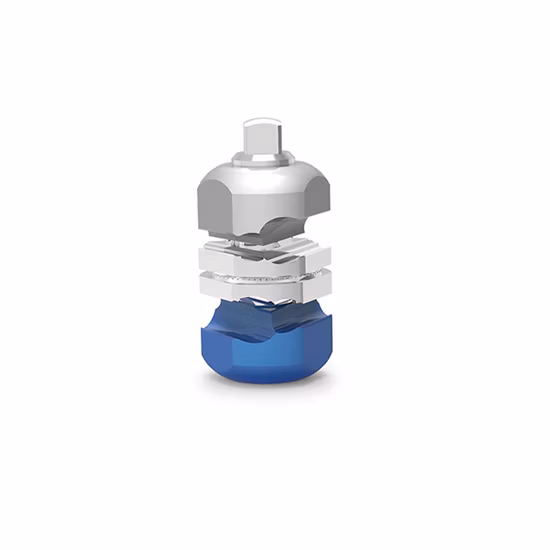 Orthopedic Trauma Combinational External Fixation System Peek Pin to Rod Coupling
