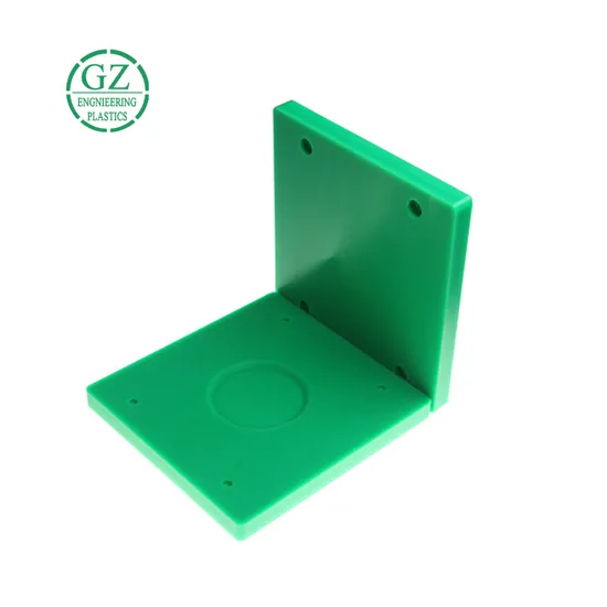 Plástico de ingeniería de láminas de plástico HDPE blanco y negro para fábrica/POM Rod/hojas de PE